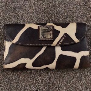 Dooney & Bourke giraffe wallet